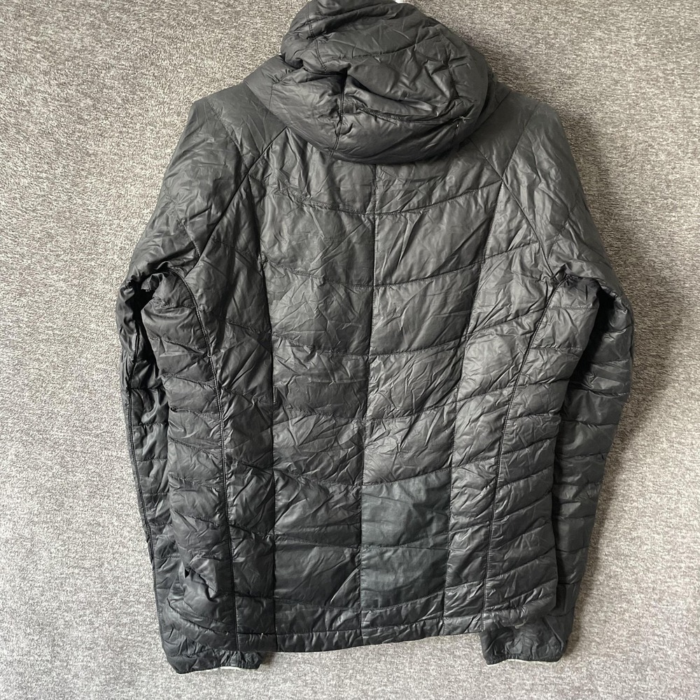 Outdoor Research Sonata Hooded Jacket Womens Medium Black Pertex Down Puffer - Picture 11 of 12